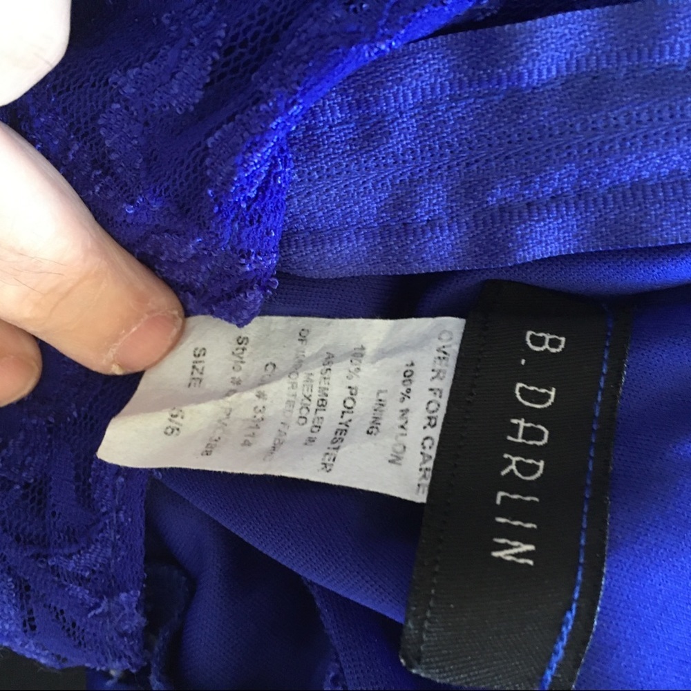 FINAL MARKDOWN B. Darlin stretch lace dress 5/6 - Picture 5 of 5